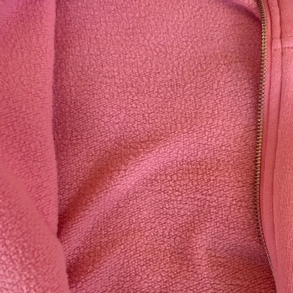 Victoria s Secret PINK Oversized Fleece Zip Up Sweater - Picture 4 of 7